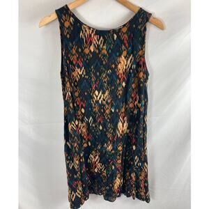 Beachlunchlounge Patterned Sleeveless Dress Size Small